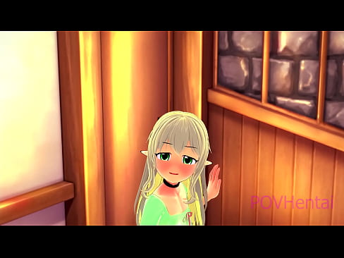 ❤️ (Trap) I-Elvish maid ikusiza ukugeza ubuso bakho. Ividiyo yocansi kithi  ❌